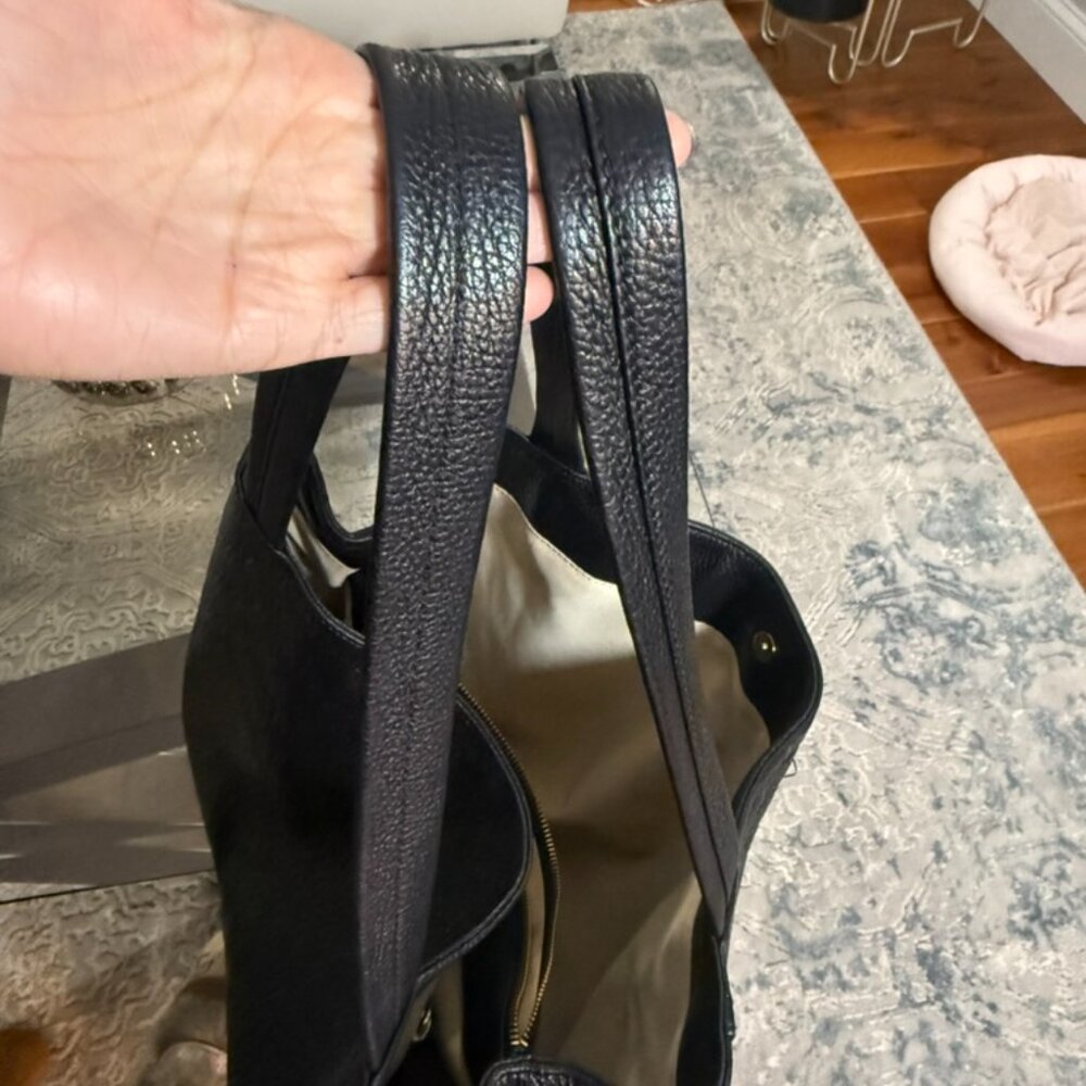 Valentino by Mario Valentino Ollie Dollaro Monogram Leather Tote - Picture 7 of 7